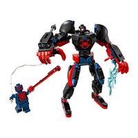 LEGO/乐高 漫威迈尔斯莫拉莱斯机甲大战蜘蛛侠 积木玩具
