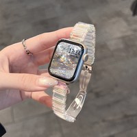 学长家 适用华为fit5表带新款watchfit5Pro手表带树脂硅胶watch fit4高级感女款搭配fit3女士专用手带fit2/1透气表链