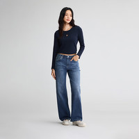 Lee 26早秋新品五袋款429直筒牛仔裤