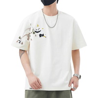 啄木鸟 新中式国风 浅米 XL 短袖T恤
