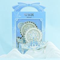 赋闲 哈尔滨冰箱贴金属2026新款文创冰雪大世界摩天轮可旋转金属冰箱贴 哈尔滨冰雪大世界金属冰箱贴