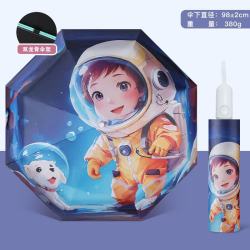 三栖虎 德国品质新款小清新唯美折叠黑胶伞