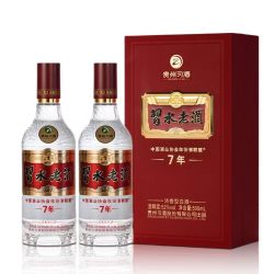 习酒 老酒7年 52度浓香型白酒 500ml*2瓶 送酒具一套