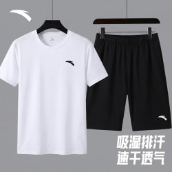 安踏 男士速干运动套装