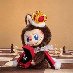 泡泡玛特 THE MONSTERS LABUBU国王象棋摆件