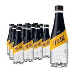 可口可乐 怡泉原味苏打水 400ml*9瓶