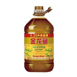 金龙鱼 特选原香菜籽油5.25L