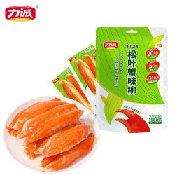 力诚 松叶蟹柳棒独立小包装低温蒸煮低脂更健康方便即食方便携带