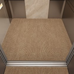 睿豪 rh1077 商用电梯轿厢地垫 60*90cm 玲-柯麻+法兰绒