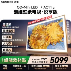 创维 55AC11H Mini LED超薄壁纸电视
