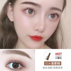 卡姿兰 眉笔防水防汗持久不脱色官方正品根根分明极细头黑灰棕色女