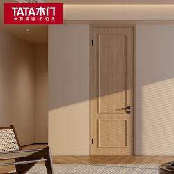 TATA木门 TATA TATA木门 JD301 室内门 2200mm高 900mm宽 木纹免漆 单开门