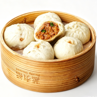 大希地 早餐大全：鲜肉 爆汁老面小笼包  400g