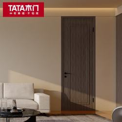 TATA木门 TATA 木门 JD302 室内门 高2200mm 宽900mm 木纹 单开门