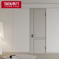 TATA木门 TATA 木门 JD201 卧室门 2200mm高 900mm宽 免漆纯色单开门