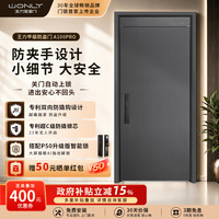 王力 防盗门别墅大门防尊享顶级款】P50升级版智能猫眼+AI指纹 2050*1160 子母门