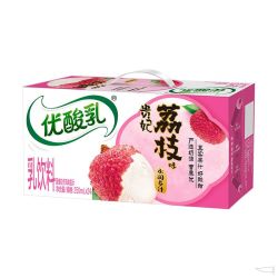 伊利 优酸乳 荔枝味 250ml*24盒