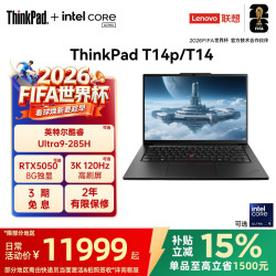 ThinkPad T14p 轻薄 笔记本电脑