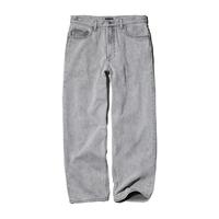 优衣库 475551 宽松直筒水洗牛仔裤 浅灰色 40/185/100B