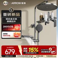 箭牌 K210 AE34220GGW 淋浴花洒喷头 四功能