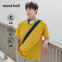 montbell 男款圆领短袖T恤