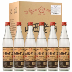杏晓杏晓杏花村镇山西老酒53度清香型白酒 整箱六瓶53%Vol53%Vol