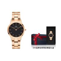 Daniel Wellington DW手表女32mm小精钢银色百搭商务女士石英手表腕表新年送礼