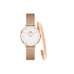 Daniel Wellington DW手表女28mm+经典手镯女士手表礼物百搭时尚经典新年套装