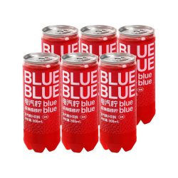 Lemon Republic 气泡果汁饮料 楂楂柠汽水 300ml*6罐