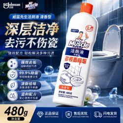 威猛先生 厕液洁厕液480g瓶装洁厕灵洁厕剂厕净强力厕所马桶清香
