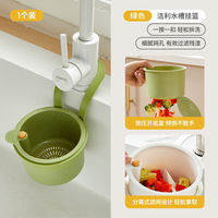 科万鸿 可挂式水槽沥水篮日用水果清洁用具家用可拆卸厨房食物残渣过滤网 3个