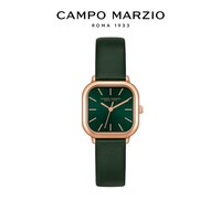 移动端：CAMPO MARZIO Roma 1933 罗马系列 女士石英手表 CMW0023 黑色银边