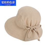 夏娃的色彩 韩版蝴蝶结渔夫帽