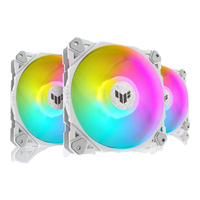 ASUS 华硕 TUF GAMING TF120侠光 ARGB 机箱风扇 白色 3个装
