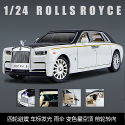 烽索 1/24 劳斯莱斯·幻影 合金车模型 C24162
