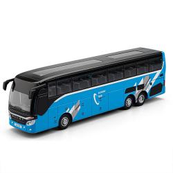 LEAUN CZ23353 商务单层巴士 1/30 合金车模型
