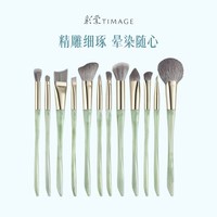 彩棠 粉底修容遮瑕点彩专业化妆套刷12支