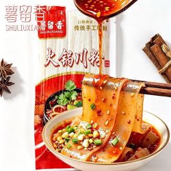 薯留香 重庆火锅苕皮川粉麻辣烫火锅粉条酸辣粉鲜粉宽粉宽粗条