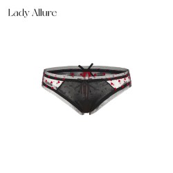 LADYALLURE 性感蕾丝爱心 女士内裤