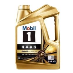 美孚 1号经典表现金美孚0W-40API SP级全合成机油四季通用4L