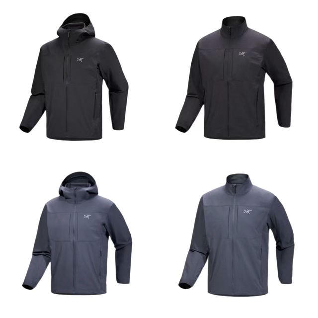 ARC'TERYX Gamma Lightweight 刺绣标连帽外套