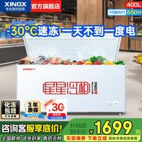 星星 冰柜商用 400升 商用冰柜400R