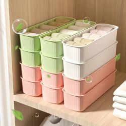 咏幻 月光白袜子内衣内裤收纳盒 2个装
