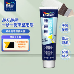 多乐士 臻易施补墙膏净味白墙去污乳胶漆墙面修复腻子膏翻新漆墙漆修补膏 250g*1支