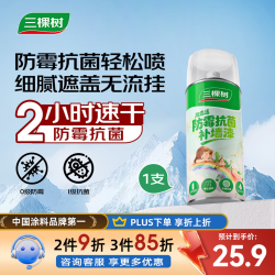 三棵树 墙面修补膏 自喷漆 450ml 白色