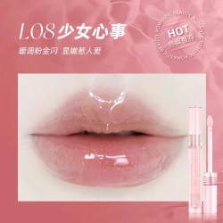 ROMANTIC BEAUTY RMT罗小曼唇彩唇蜜玻璃唇成膜水光口红叠涂唇蜜唇釉女镜面水光感
