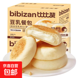 京东 豆乳面包 300g/箱 休闲食品