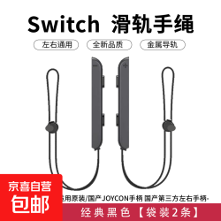 京喜自营-专用品牌 手柄手绳 适用于Switchjoycon滑轨挂绳体感游戏必备金属滑轨舞力全开马里奥空前盛会 金属滑轨
