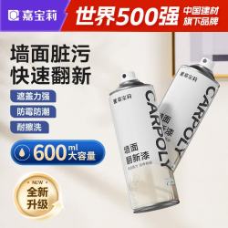 嘉宝莉 FH-KRM3125 墙面修复自喷漆 600ml 白色