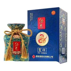 酒鬼 蛇年纪念酒 52度馥郁香型白酒 500mL礼盒装